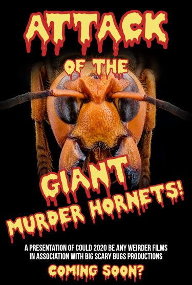 Giant Murder Hornets horror film poster